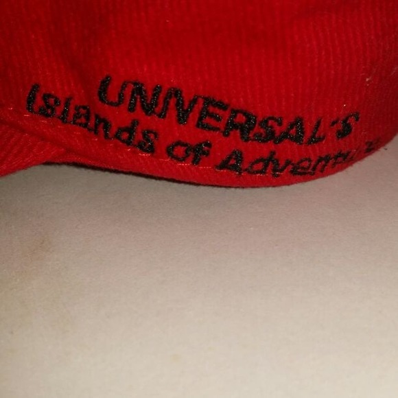 Thing 2 Universal Studios Islands Of Adventure Dr. Suess Youth Adjustable Visor - Picture 3 of 4